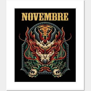 NOVEMBRE BAND Posters and Art